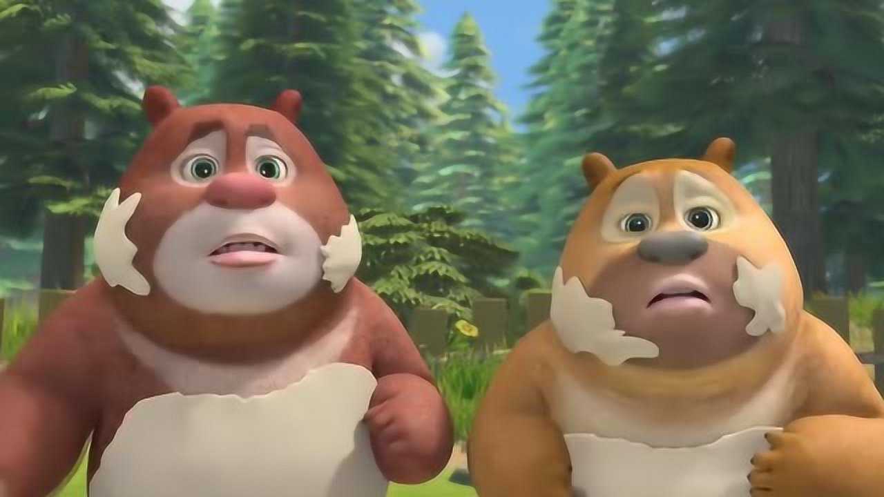 《熊熊乐园2》熊大和熊二在比谁的面做的好吃又美味呢