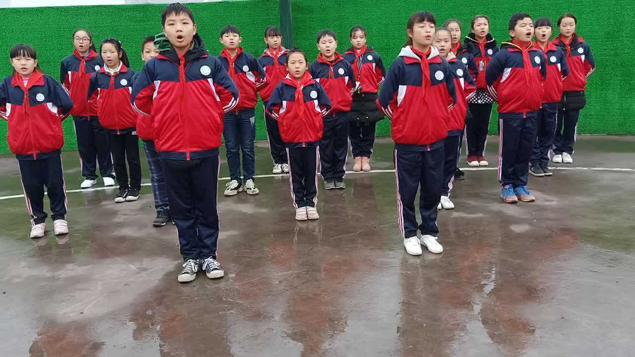广安市第三次少代会:枣山小学