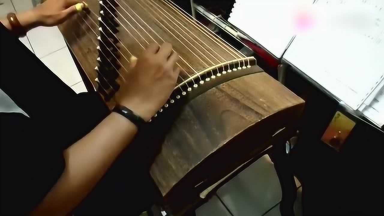 古筝曲独奏溪行桃花源慢弹适合