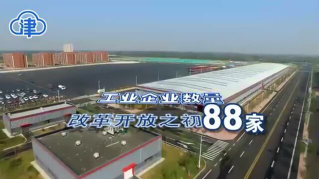 津云微视 改革开放40年,这个视频为你“数说”天津静海