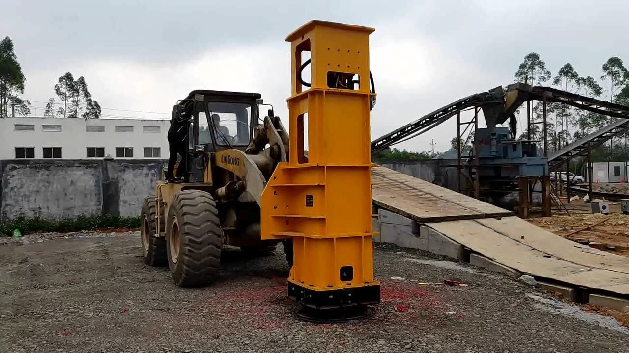 液压夯实机修路好帮手 液压夯威派压实地基专用设备