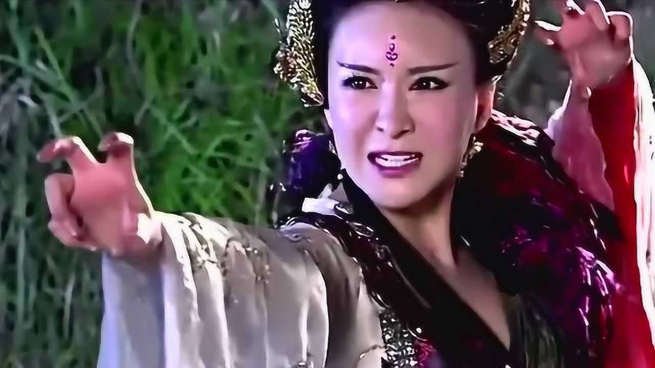封神英雄榜:九头雉鸡精要吃公主时,白雪雁用法宝照她回原形_高清1080P在线观看平台_腾讯视频