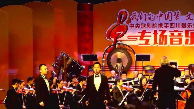 乐山专场音乐会,歌剧《采珠人》选曲在那殿堂深处