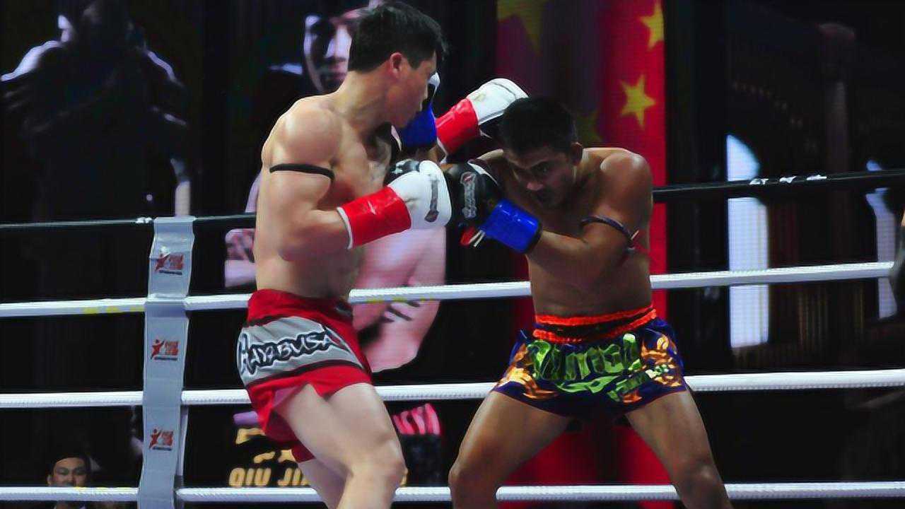 功夫搏击邱建良的复仇之路一记顶膝爆头江通猜成功走上世界第一