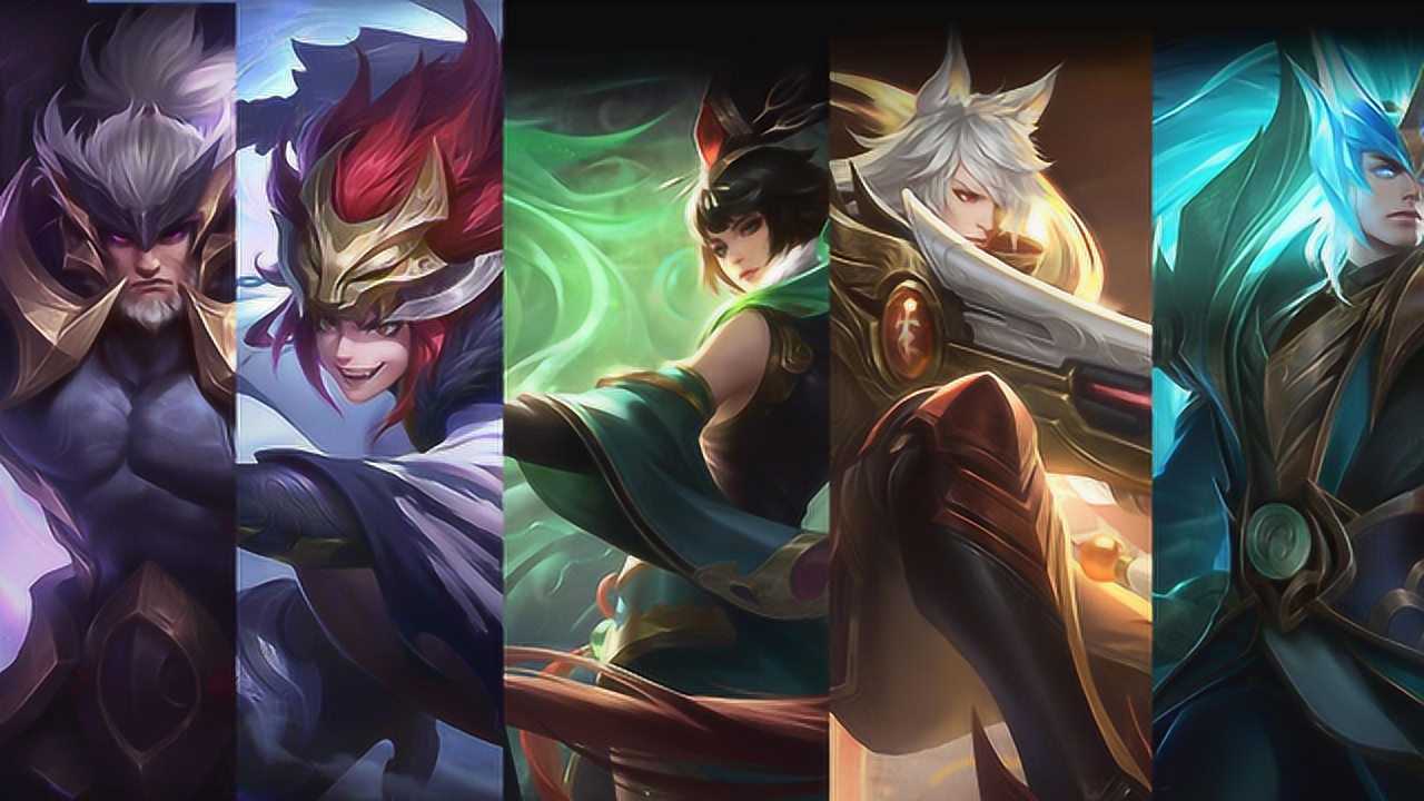 王者荣耀五神兽系列皮肤来袭,花木兰人生赢家