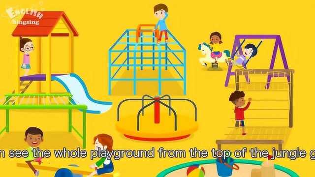 Kids vocabulary Playground 儿童游乐场各种设施英语怎么说?