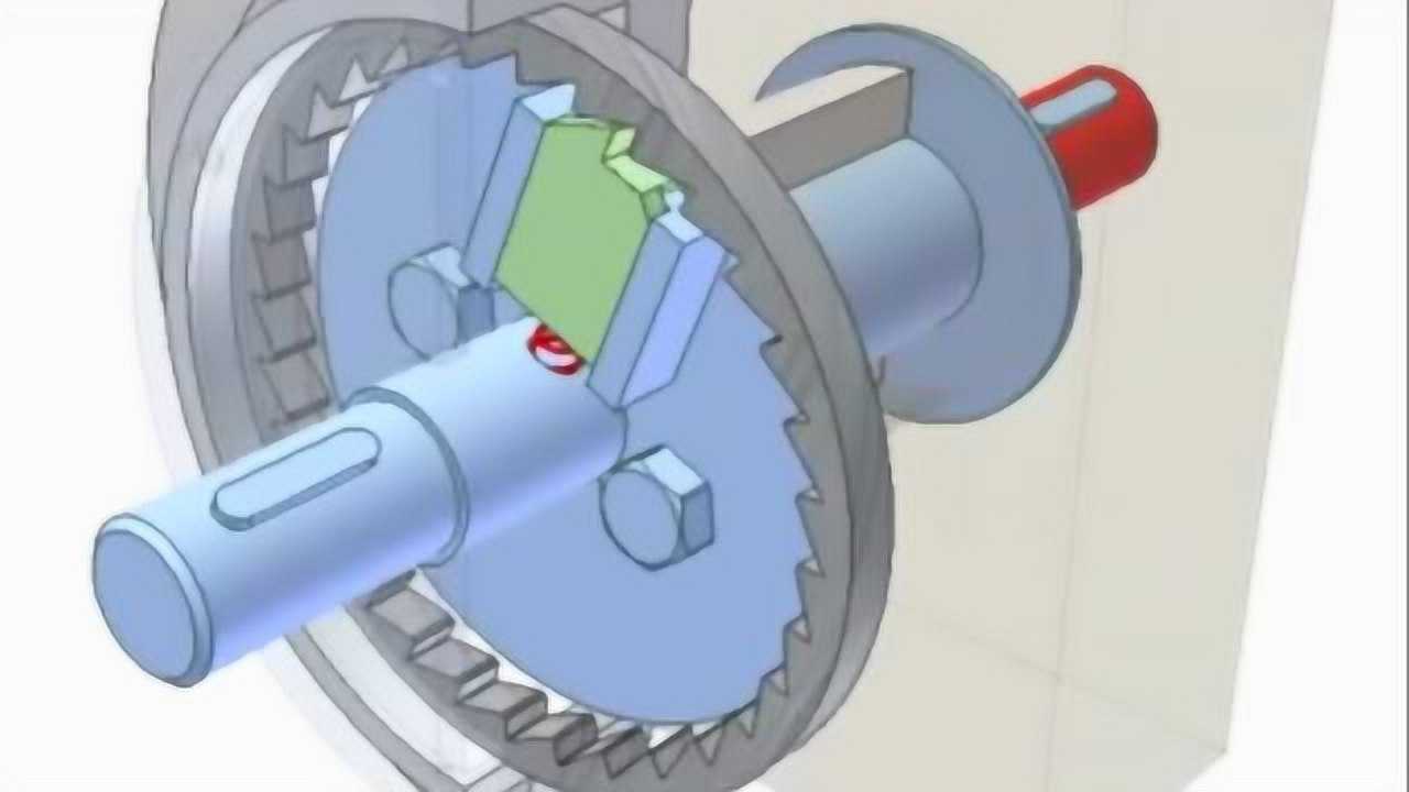 科技世界棘轮单向离合器的机械结构和运行机制