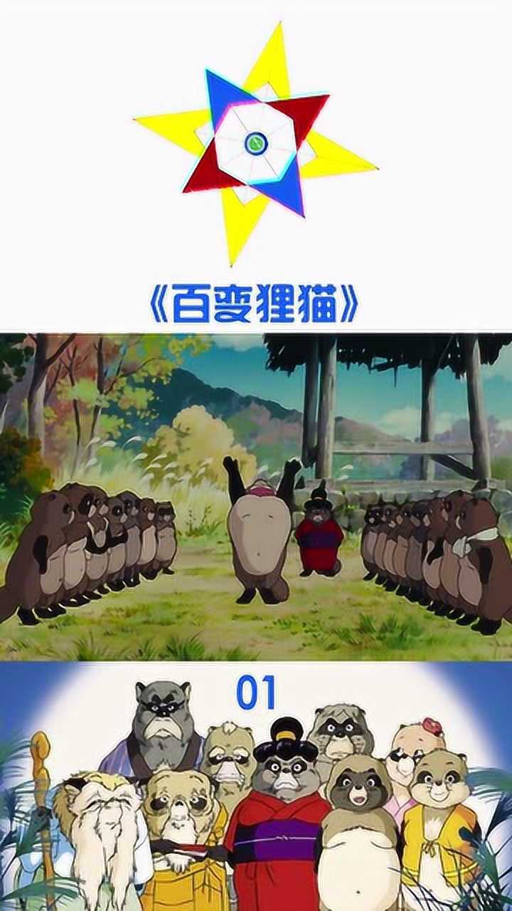 推荐日本精怪动画电影百变狸猫