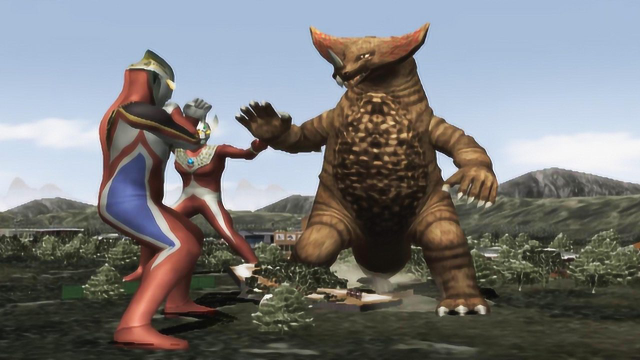 盖亚泰罗奥特曼vs哥莫拉