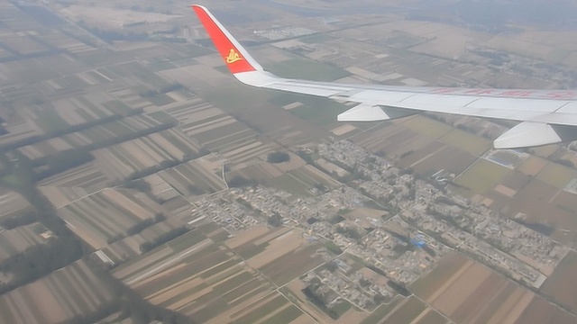 乘飞机航拍中国—低空飞入睢宁县,完整鸟瞰王集镇,最后飞临废黄河