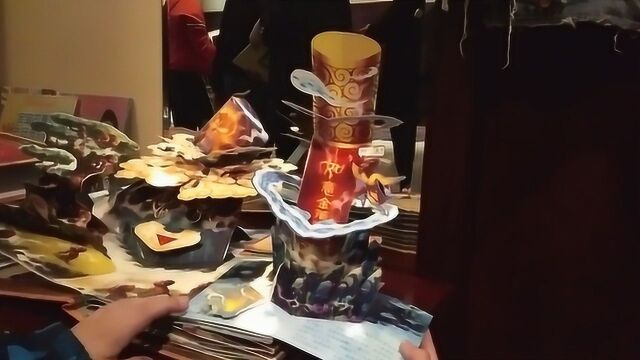 “网红立体书”现身书展 打开第一眼大呼神奇