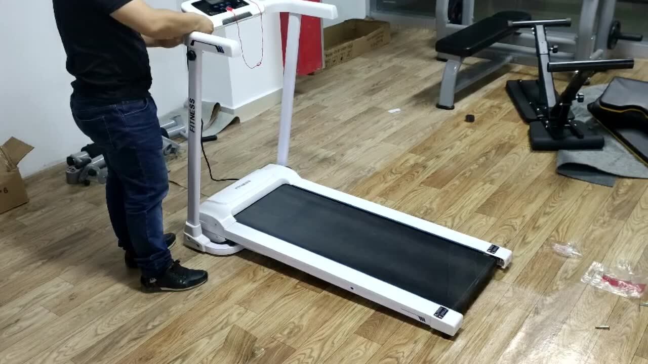 百派q4跑步机安装 跑步机加润滑油视频