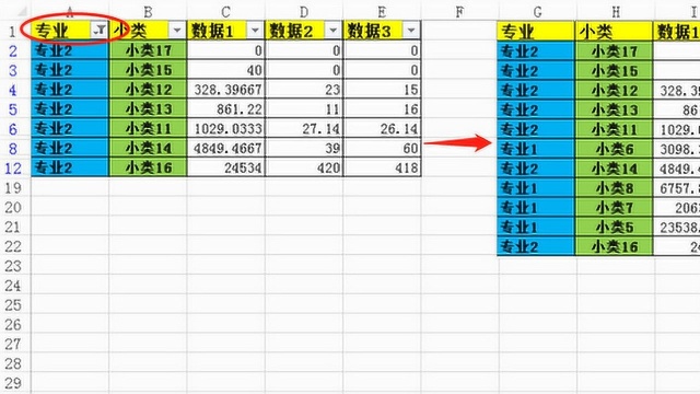 筛选后复制粘贴,不是筛选的数据怎么办?