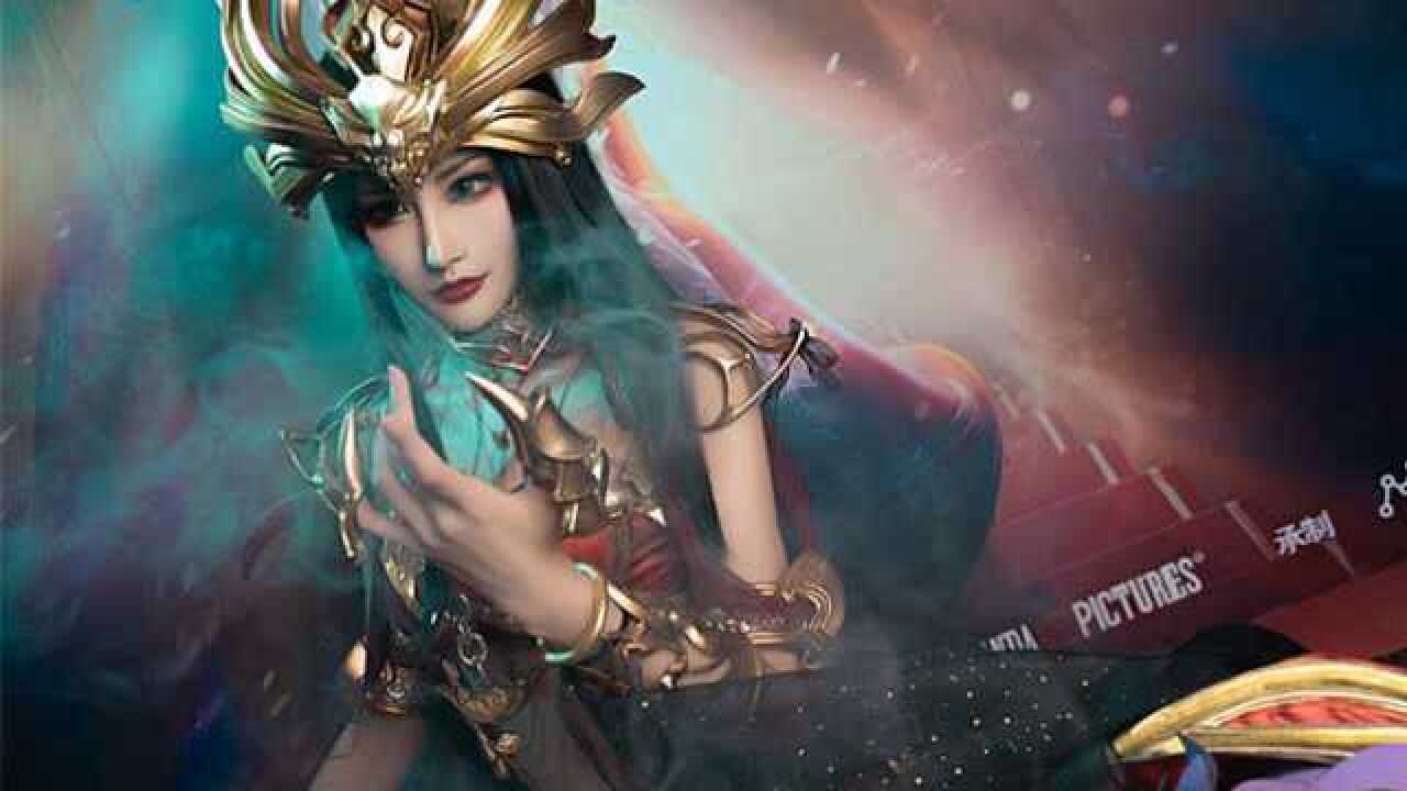 斗破苍穹美杜莎cos冷艳绝美倾国倾城突破次元壁