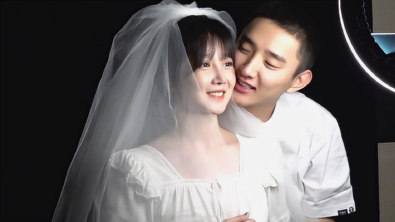 好事将近于小彤陈小纭自制婚纱照曝光全程甜蜜陈小纭脸僵