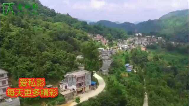 航拍田林平塘六池村,看看这里的乡村建设如何