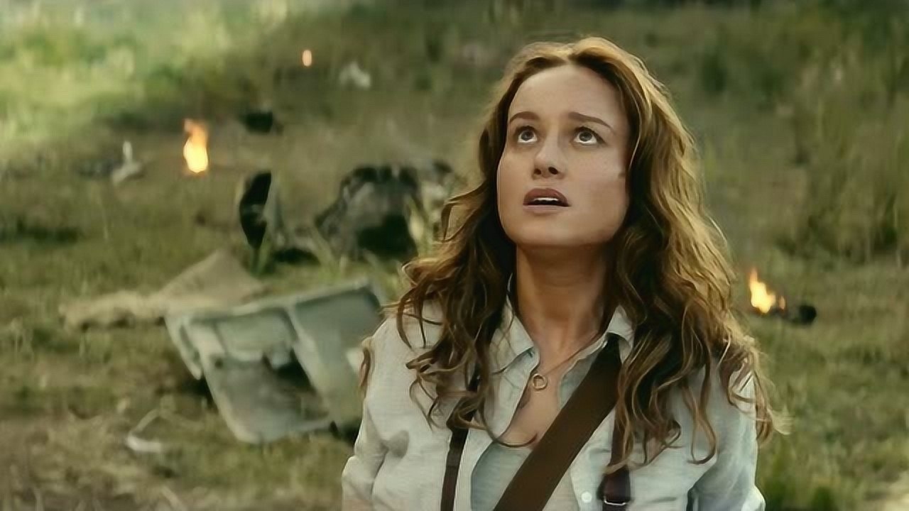 骷髅岛上女主的善良打动金刚,女主遇难时金刚全力营救!