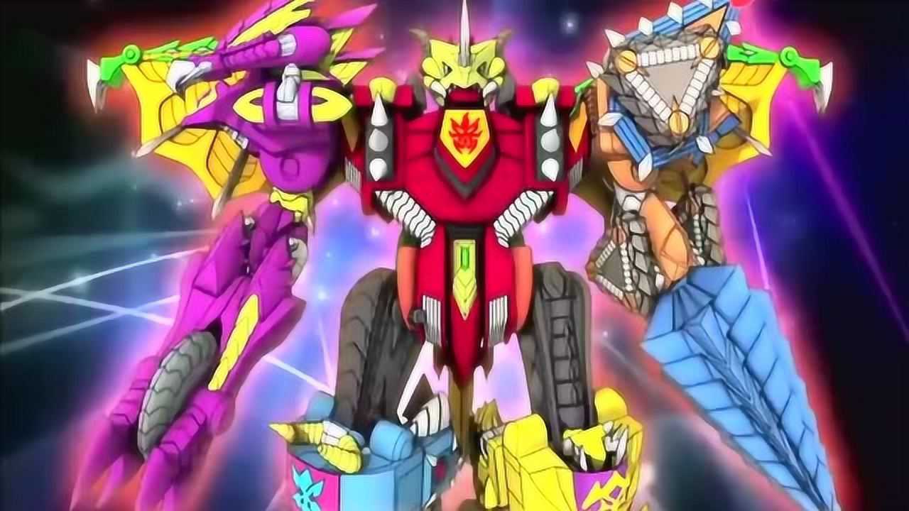 斗龙战士合体终极龙神,手持帝龙圣剑,终于击败罗刹暗无!