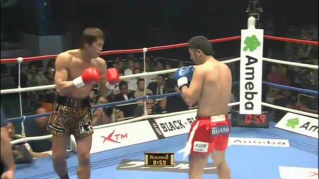 小比类卷贵之 vs 空手道高手花户忍,全程对轰场面超燃!