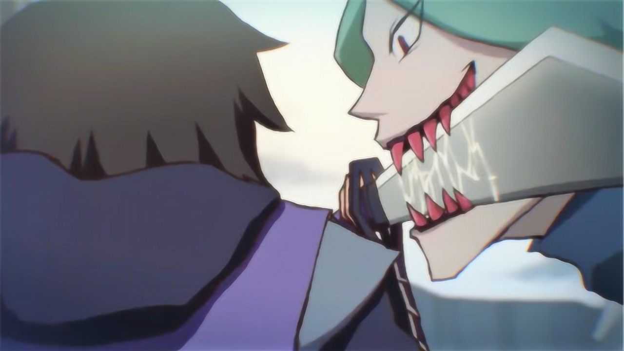 刺客伍六七:赤牙的牙齿真恐怖,能咬碎一切物品,阿七:来咬魔刀啊!