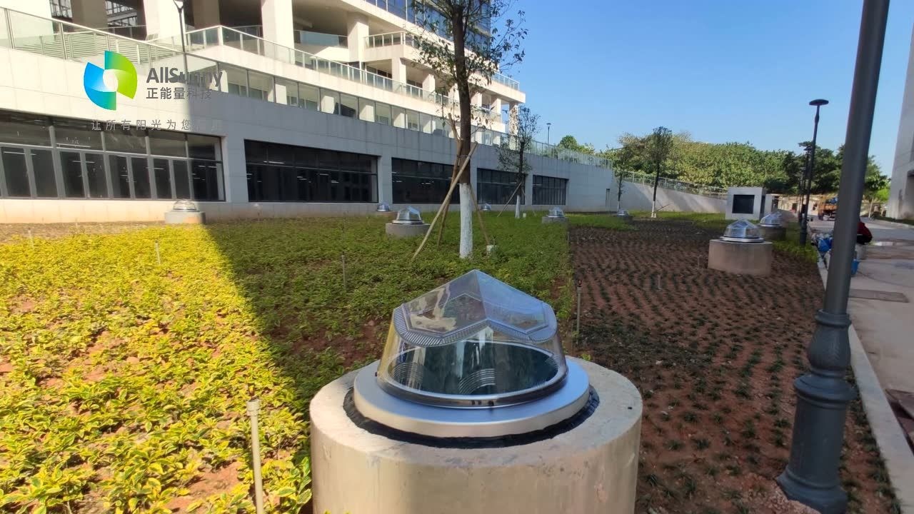 广东导光管地下车库照明效果