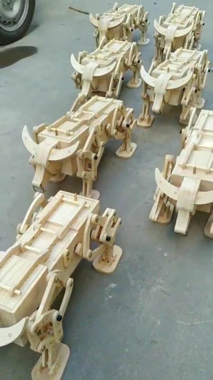 结构合理的木牛流马!真好看!