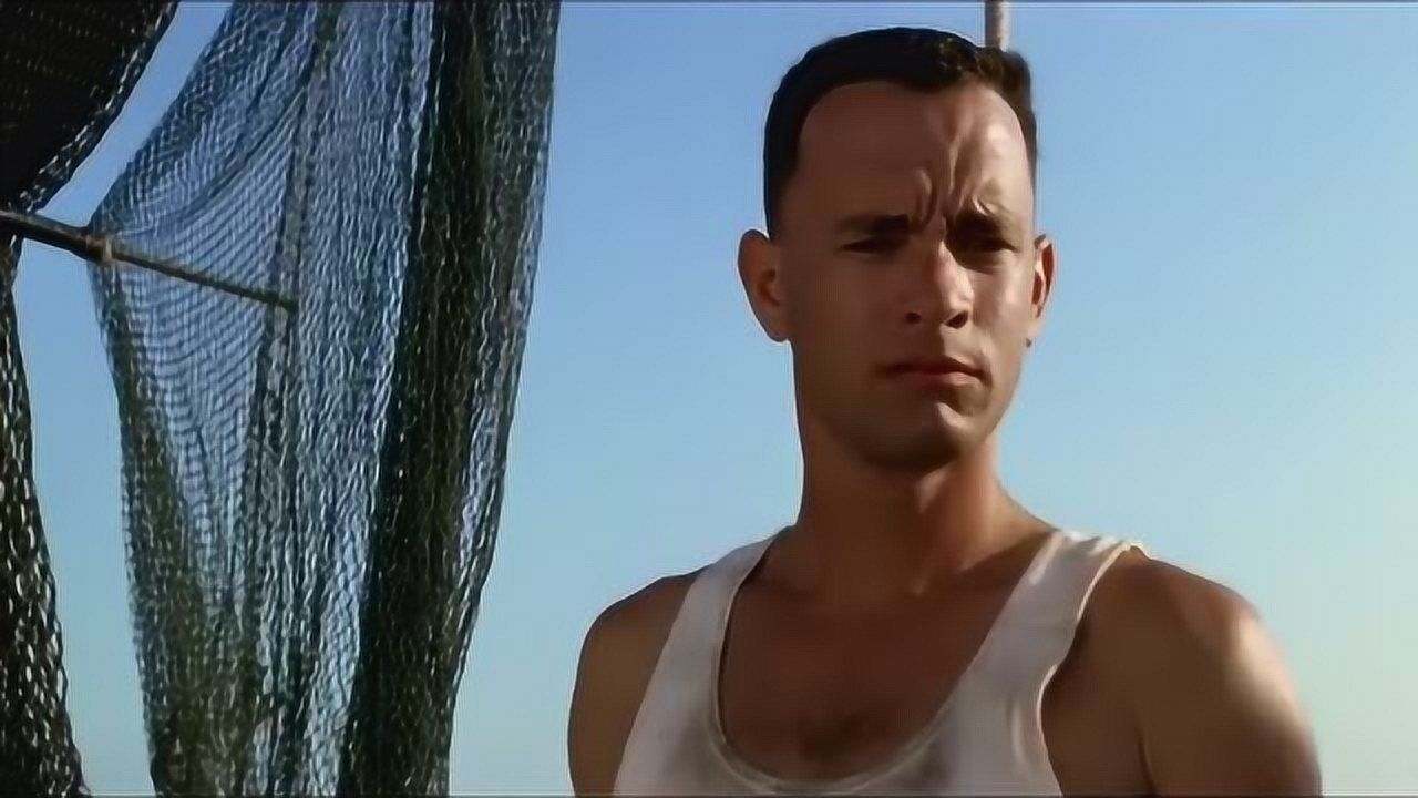 阿甘正传:丹中尉终于放下战争阴影,他感谢阿甘救他一命,这一下重获新