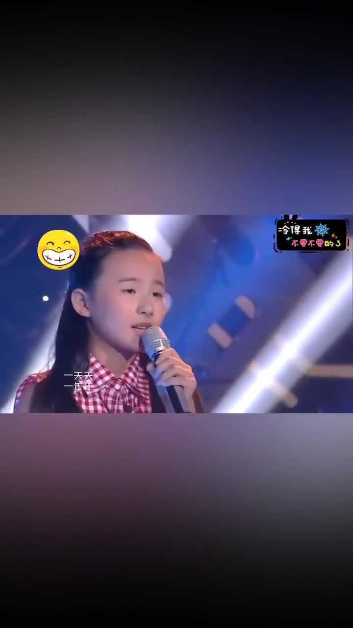 张钰琪深情演唱心愿音色从小就这么好听