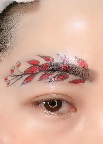 古代戏子的眉毛都是这样画,快跟我学习!