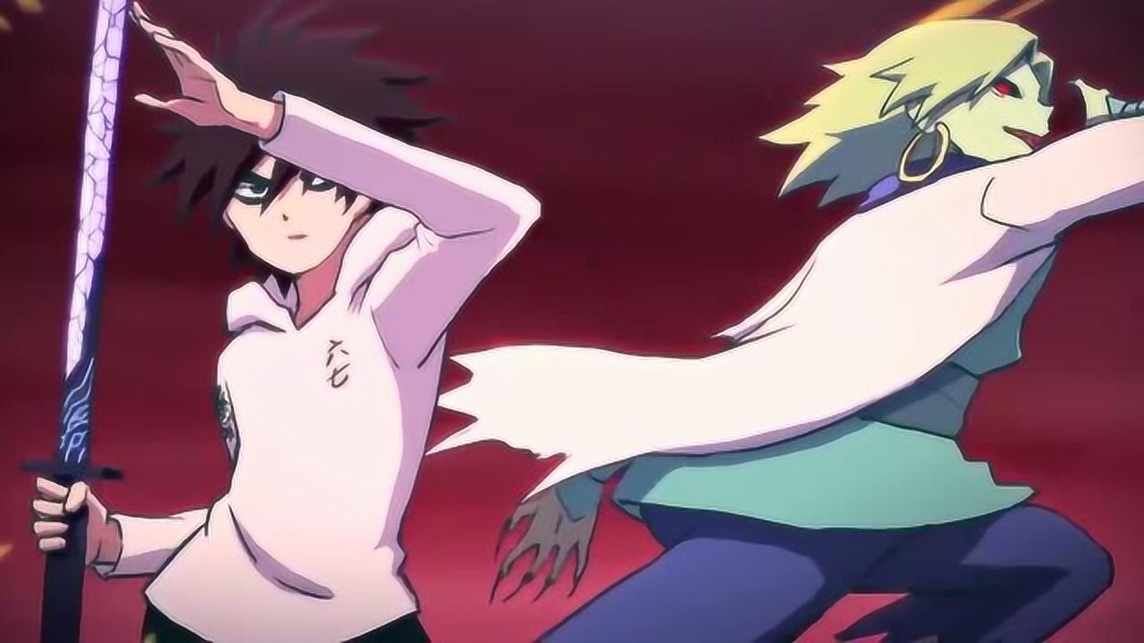 右手魔刀千刃,左手以气驭剪,伍六七对战赤牙