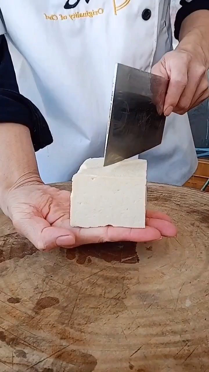豆腐三刀四块,你学会了吗?