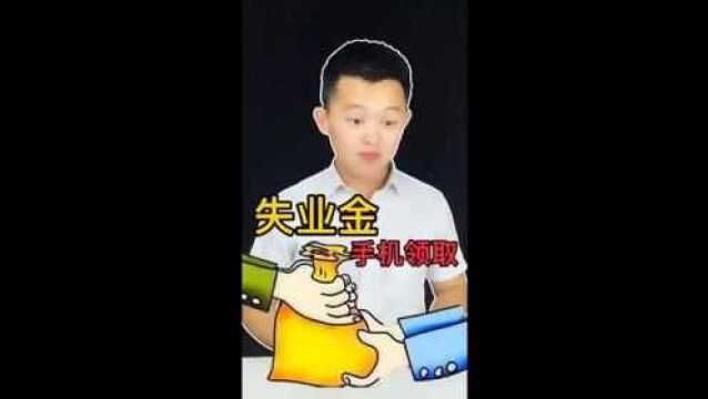 失业金手机领取教程,不用谢我