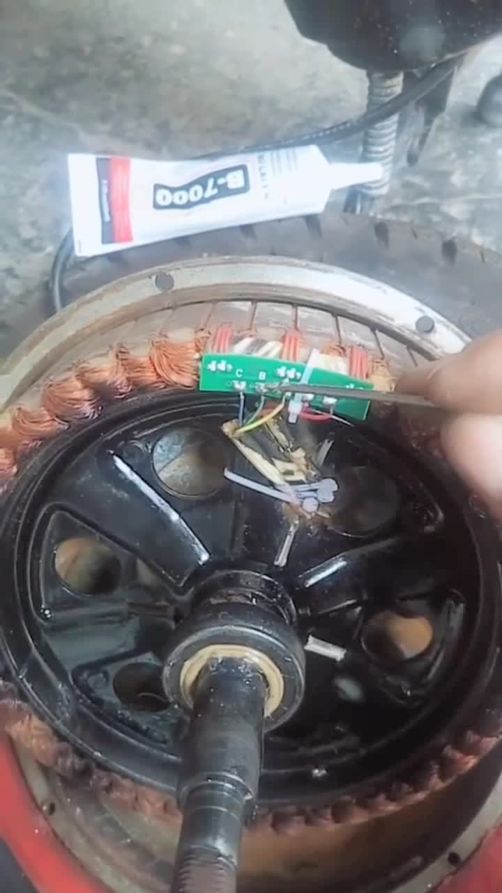 电动车电机的霍尔坏了怎么办师傅教你一个小妙招