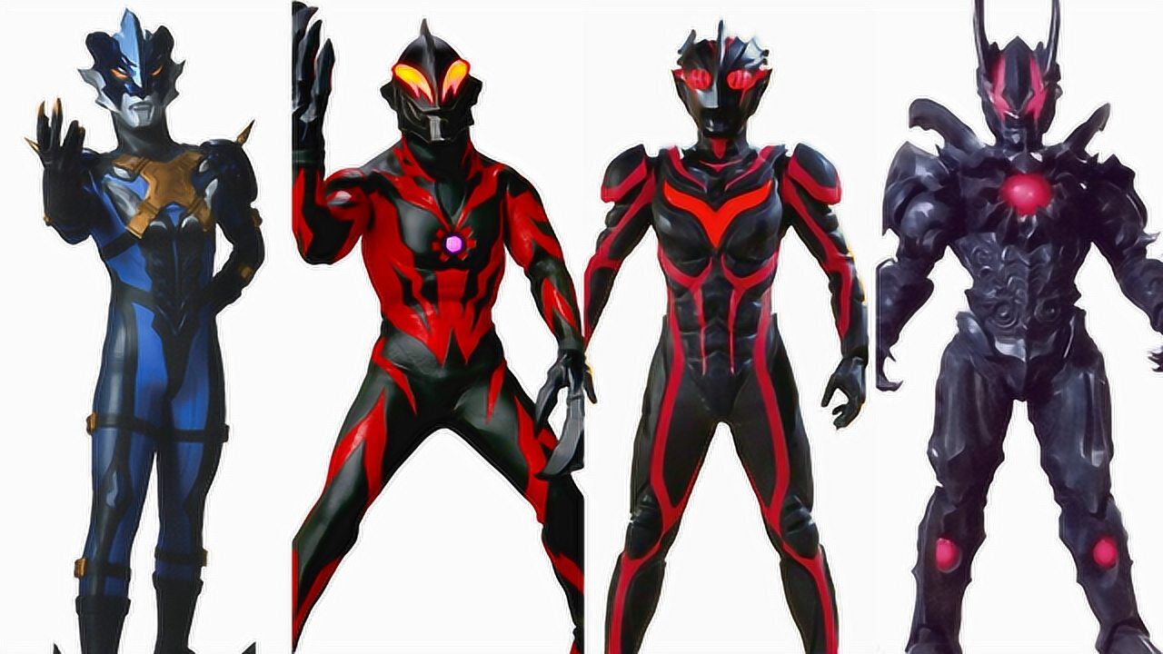 史上最强4大黑暗奥特曼!两位消灭光之国,两位戏耍奥特曼