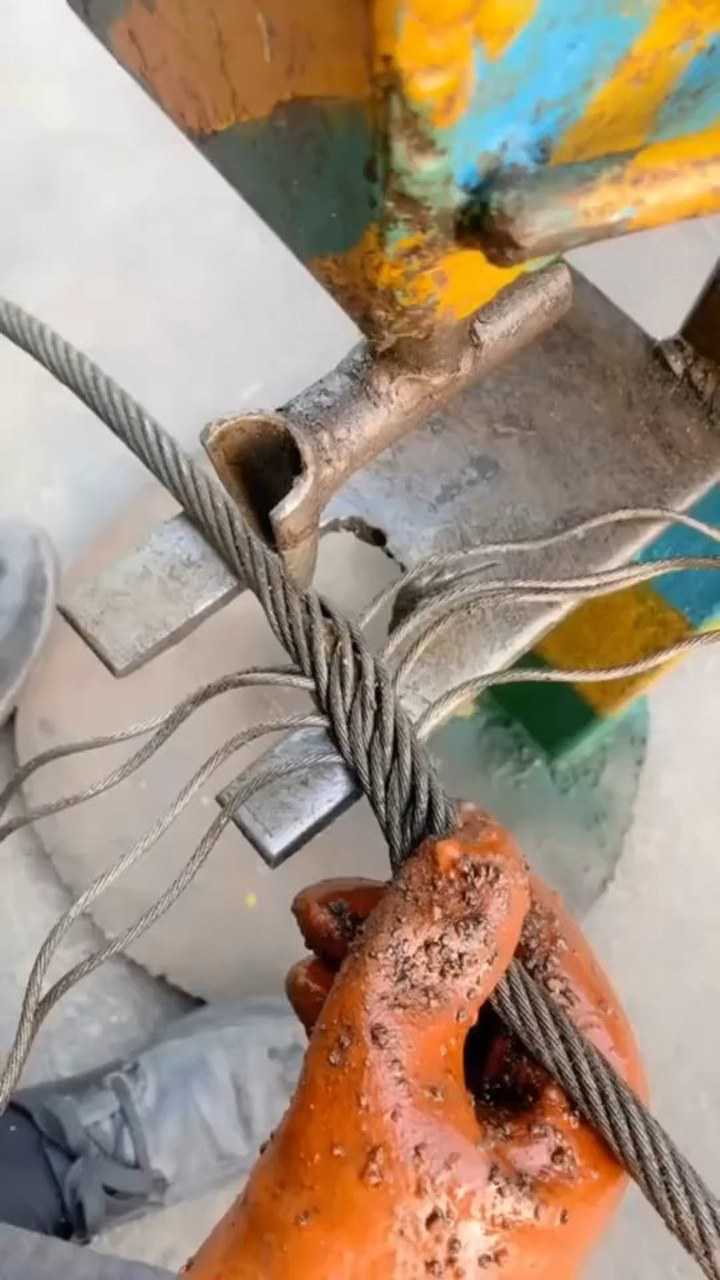 钢丝绳对接就是这么简单