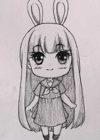 手绘动漫q版动漫人物