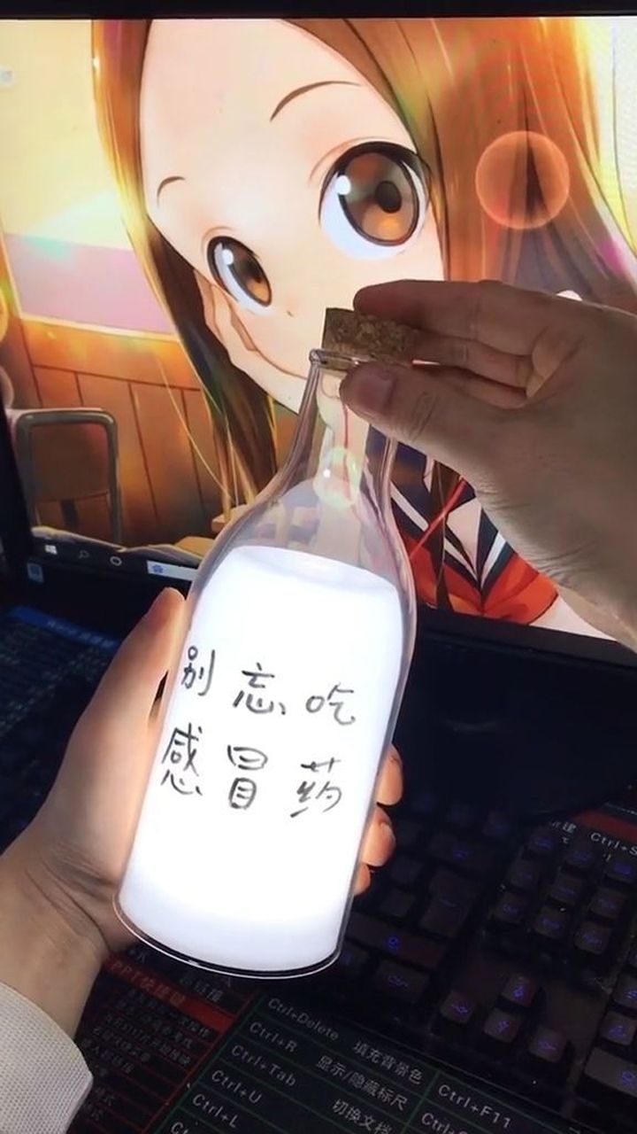 可以写情话的小夜灯时刻提醒女朋友记得吃药