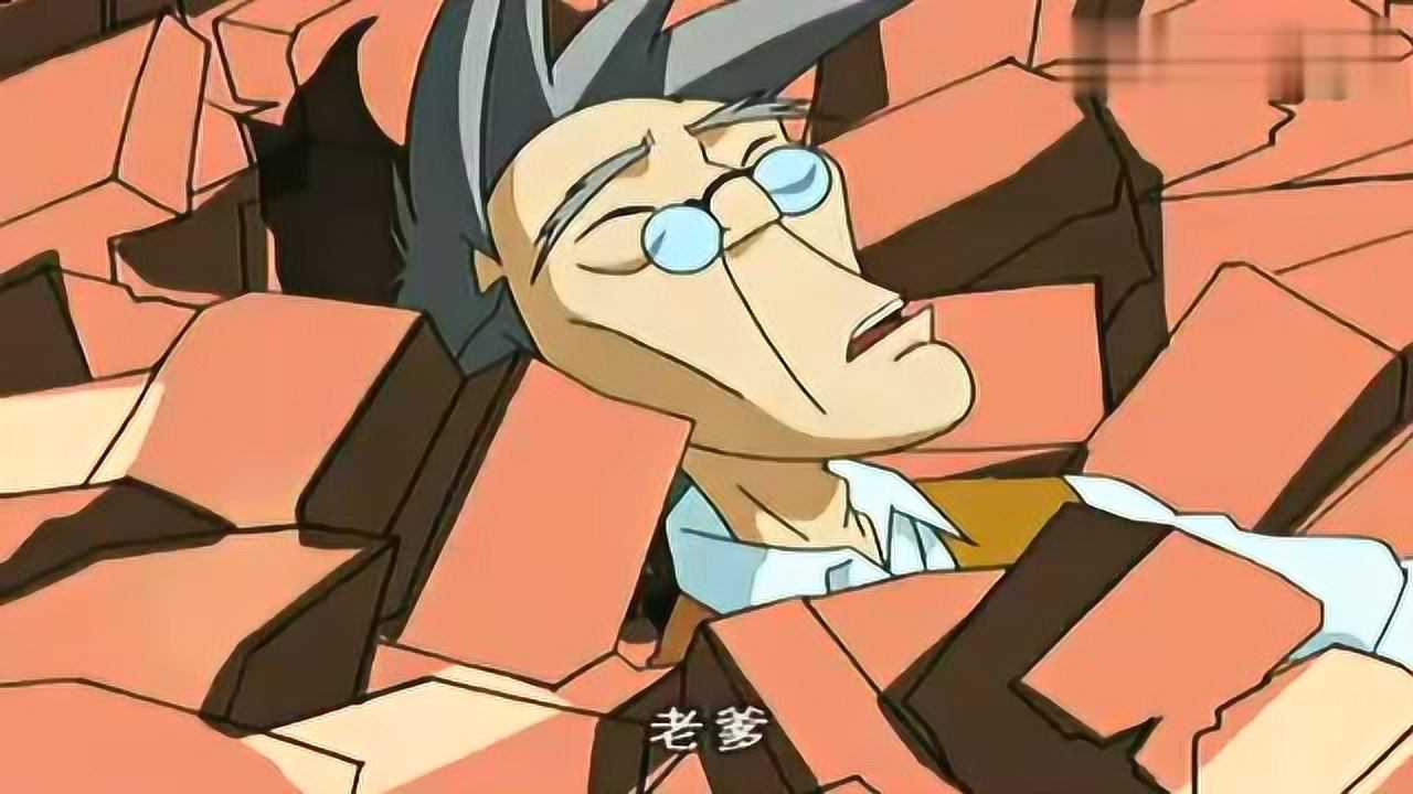 成龙历险记:老爹被砖头压死了,万万没想到又复活了!