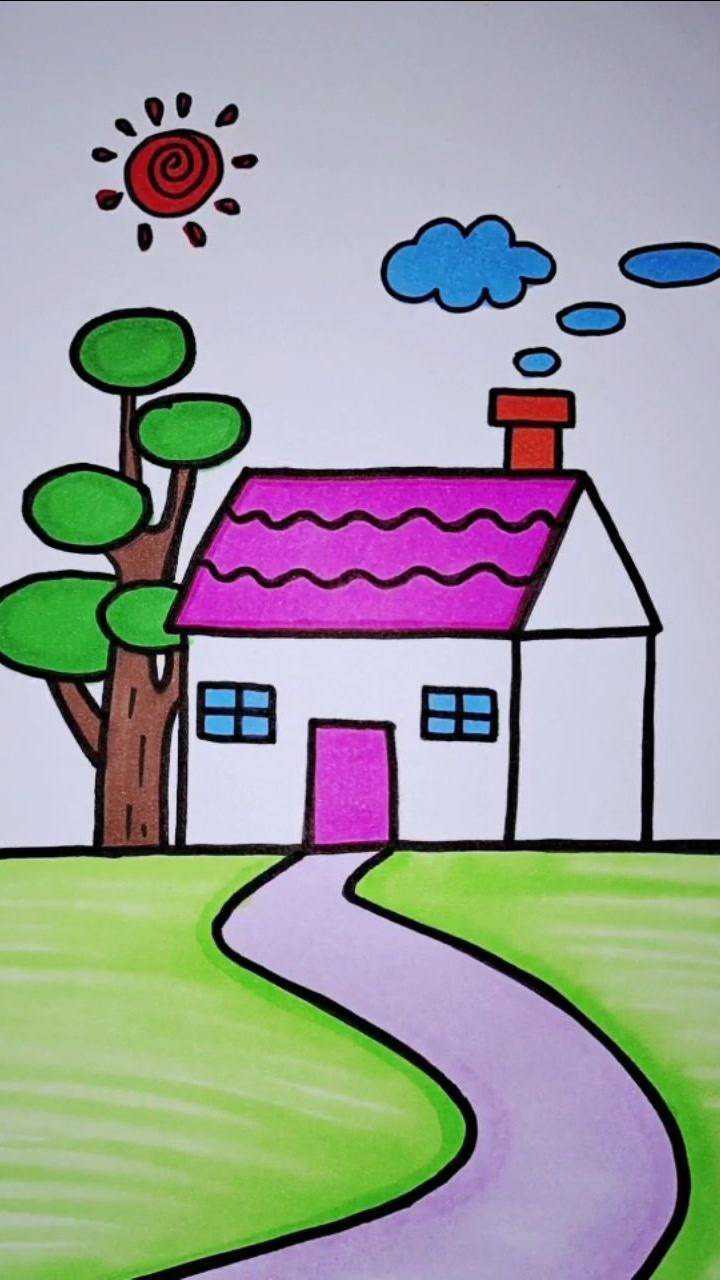 小房子简笔画