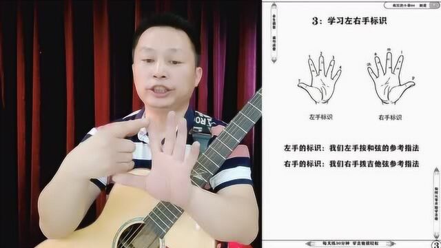 《零基础学吉他》4(学习六线谱及左右手标识)