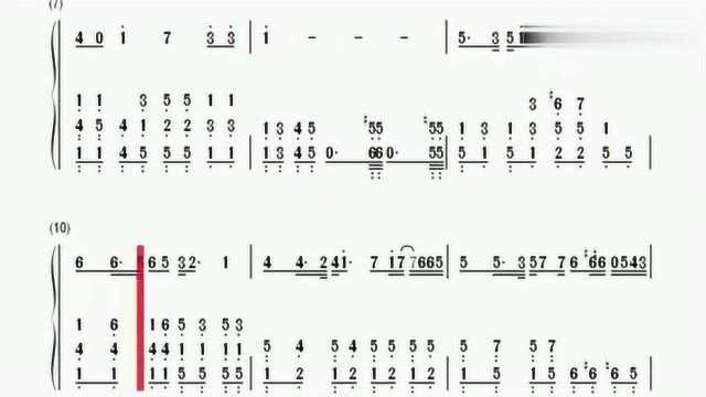 钢琴简谱《海芋恋》,萧敬腾歌曲,简直太好听了,可以学一下