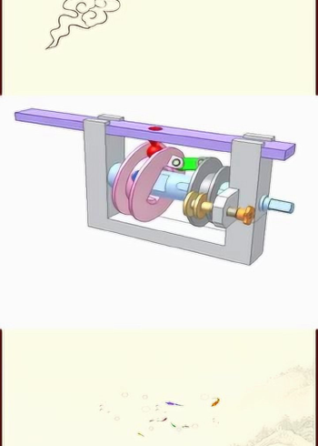机械科普,设计动图,摇摆机的原理