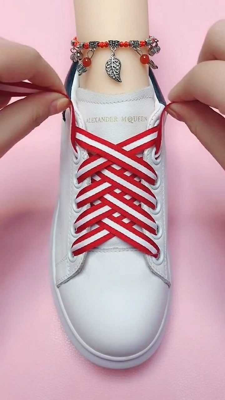 这款系鞋带方法简单易学,保证你一学就会哦!