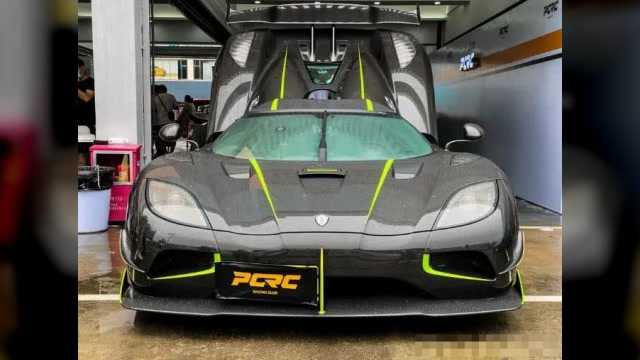 喷油的那辆柯尼塞格,又因遮挡号牌,车主在石250被扣12分罚5000