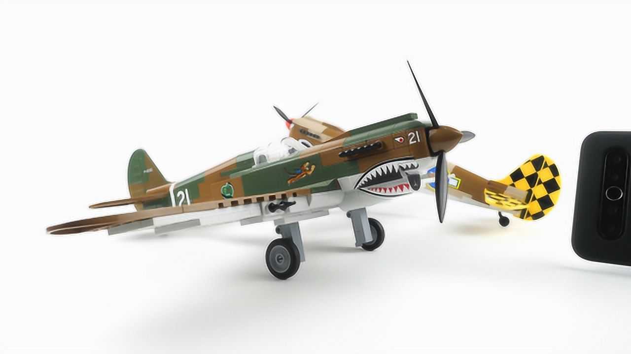 对比cobi积木p40战斗机