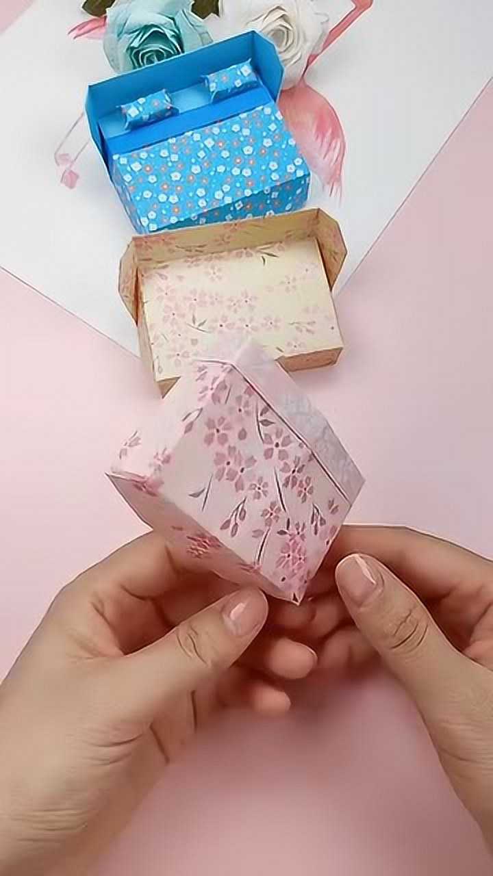 手工折纸双人床,你学会了吗?