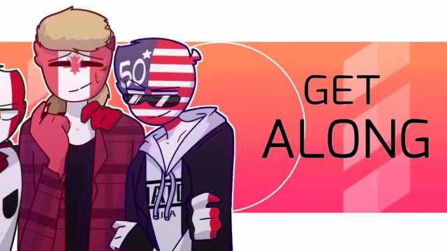 GUY.EXE meme animation Ft. Countryhumans (FlipaClip MediBang)