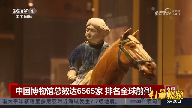 国家文物局:中国博物馆总数达6565家,排名全球前列