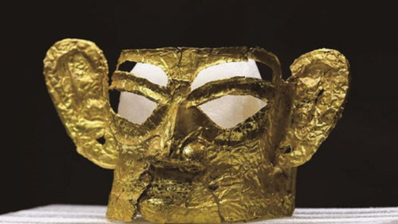 三星堆:三星堆遗址出土大量海贝,经过专家考证,来自印度洋