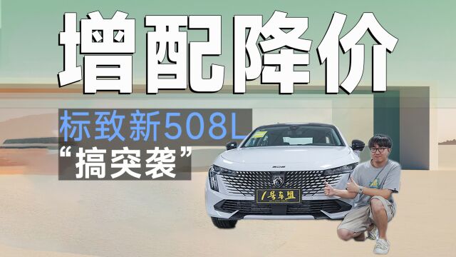 品鉴官丨中期改款玩这么大?标致新508L搞突袭,把大家搞懵了!